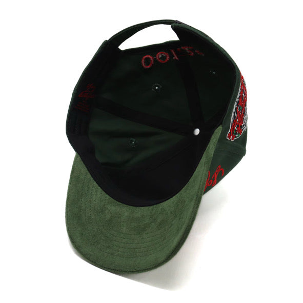 Forest Green Love Is A Battlefield Baseball Cap