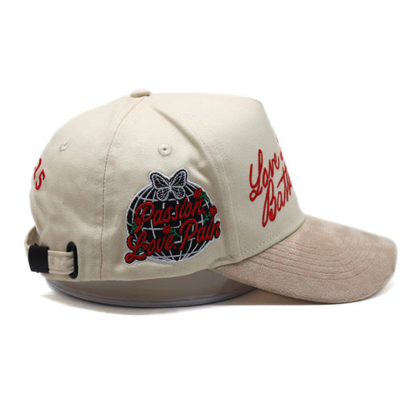 Khaki Love Is A BattleField Baseball Cap